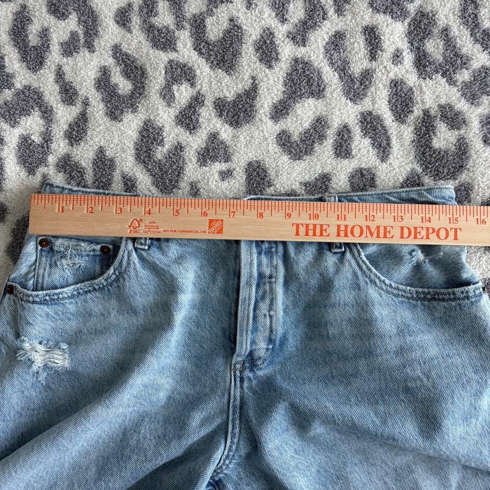 House of Harlow 1960 | Women's High Rise Light Wash Shorts Sz 29 - Picture 3 of 4